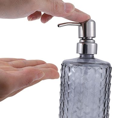 1Pc Elegant Soap Pump Dispenser for Bathroom 16.9oz