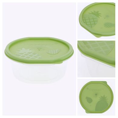 12 Pack Food Storage Containers with Lids, Plastic Meal Prep Food Containers, Leakproof Lunch Box