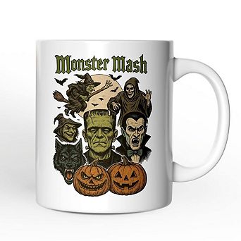 Monster Mash Classic Mug, Halloween Spooky Monsters Gift
