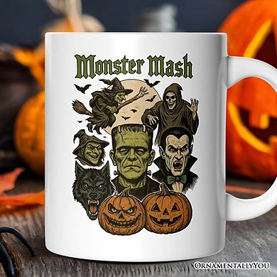 Monster Mash Classic Mug, Halloween Spooky Monsters Gift