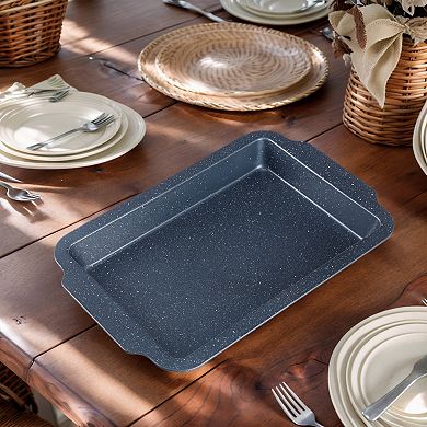 3 Pcs Baking Sheet Pan, Cookie Sheets for Oven Cooking, Warp Resistant Nonstick Durable Cake Pan