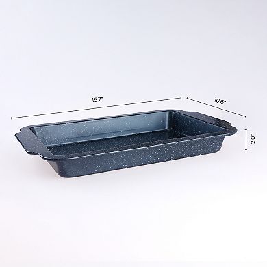3 Pcs Baking Sheet Pan, Cookie Sheets for Oven Cooking, Warp Resistant Nonstick Durable Cake Pan