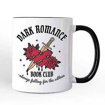 Dark Romance Book Club Mug, Vintage Gothic Romantasy Bookish Gift