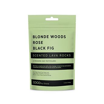 Scented Lava Rocks - Blonde Woods, Rose, Black Fig