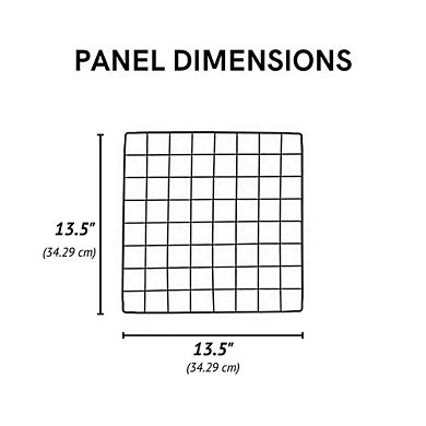 Midlee Guinea Pig Grid Cage Panels- Set Of 12