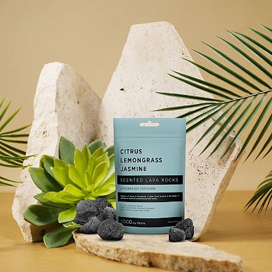 Scented Lava Rocks - Citrus, Lemongrass, Jasmine