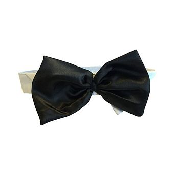 Midlee Satin Bow Tie Dog Wedding Collar