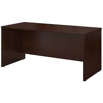 Bush Business Furniture Series C 60W x 24D Credenza Desk, Mocha Cherry