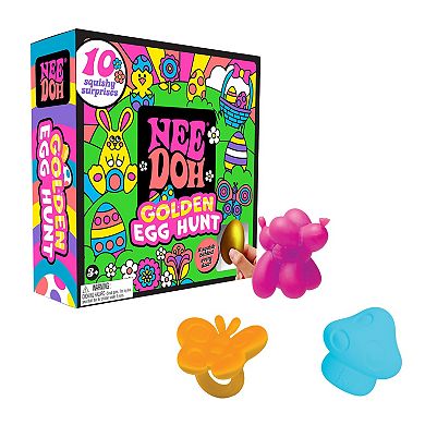 NeeDoh 10-pc. Golden Egg Hunt Squishy Surprise Toy Set