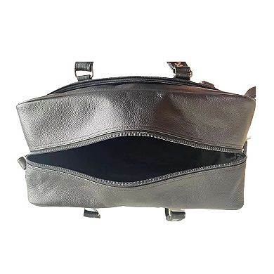 AmeriLeather 18-Inch Softside Wheeled Duffel Bag