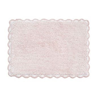 Laura Ashley Crochet Border Bath Mat