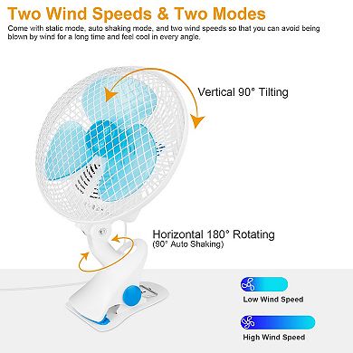 4Pcs Fly Repellent Fan Battery Powered Bug Deterrent for Table Food BBQ Picnic Camping Party