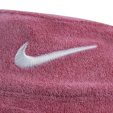 Newborn Baby Girls Nike Swooshfetti Ruffle Sleeve Romper & Bucket Hat 2-Piece Set