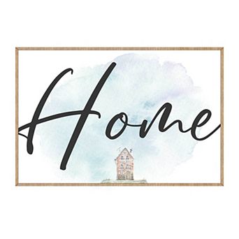 Home - Wooden Housewarming Gift - Contemporary Decor - Wall Decor - Farmhouse Sign