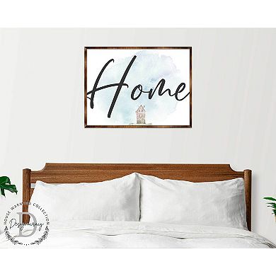 Home - Wooden Housewarming Gift - Contemporary Decor - Wall Decor - Farmhouse Sign