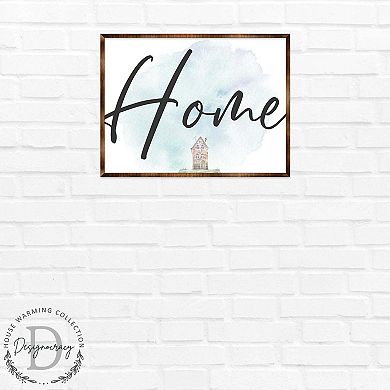 Home - Wooden Housewarming Gift - Contemporary Decor - Wall Decor - Farmhouse Sign