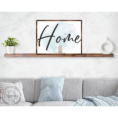 Home - Wooden Housewarming Gift - Contemporary Decor - Wall Decor - Farmhouse Sign