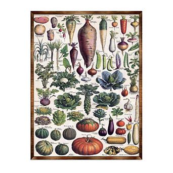 Root Vegetables Wall Decor - Kids room - ABC 123 Kids - Classroom Educational Poster