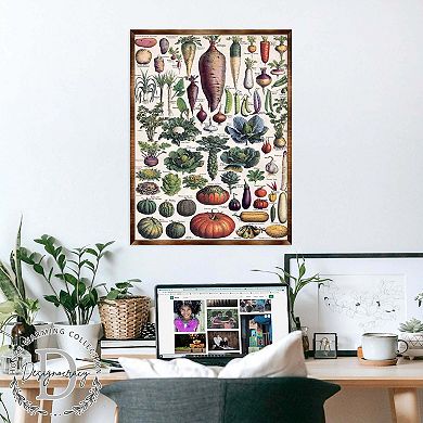 Root Vegetables Wall Decor - Kids room - ABC 123 Kids - Classroom Educational Poster