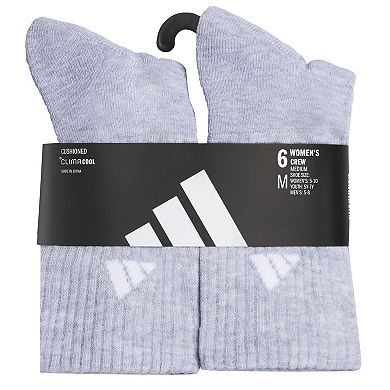 Women's adidas 6-Pack Classic Cushioned Crew Socks