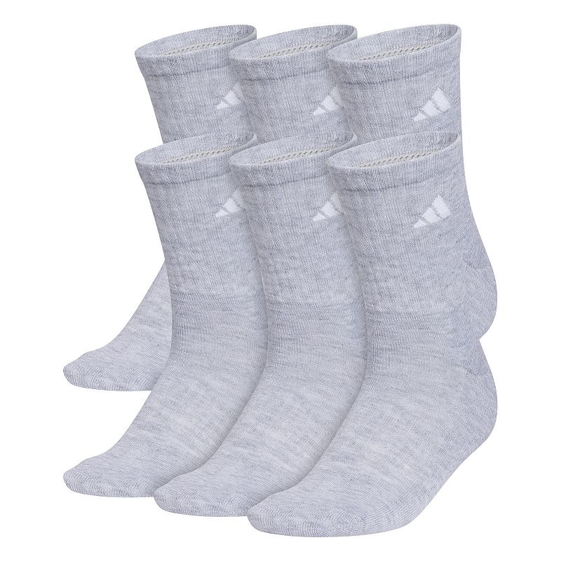 Women's adidas 6-Pack Classic Cushioned Crew Socks, 