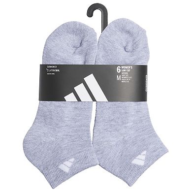 Women's adidas 6-Pack Classic Cushioned Low Cut Socks
