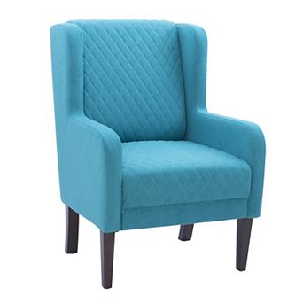 Linon Jerika Wingback Accent Chair