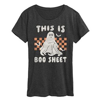 Women's This Is Boo Halloween Graphic Tee