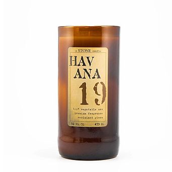 16oz Reclaimed Bottle Candle - Havana