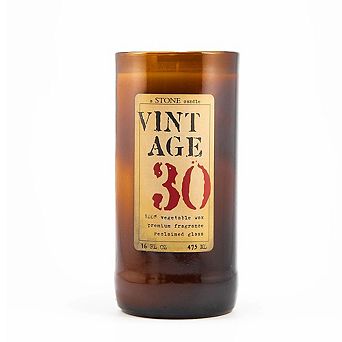 16oz Reclaimed Bottle Candle - Vintage