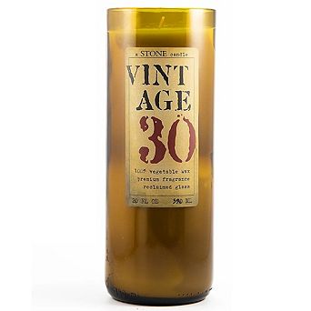 20oz Reclaimed Bottle Candle - Vintage