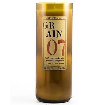 20oz Reclaimed Bottle Candle - Grain