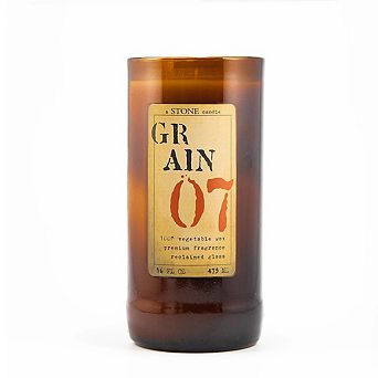 16oz Reclaimed Bottle Candle - Grain