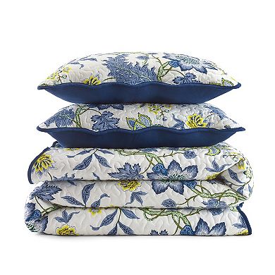 Waverly Maldives 3-pc. Cotton Quilt Set with Shams