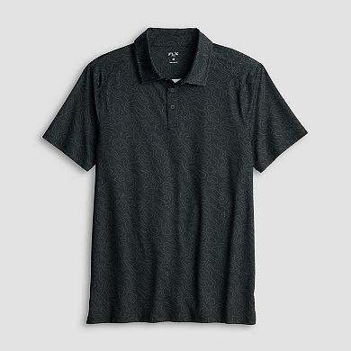 Men's FLX Printed Golf Polo