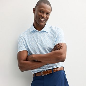 Men's FLX Printed Golf Polo