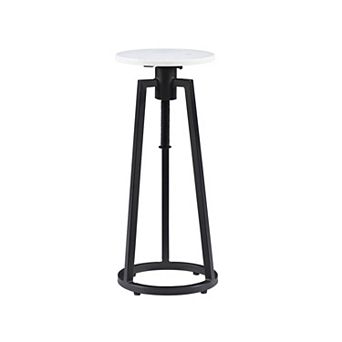 Linon Adjustable Height Drink Table