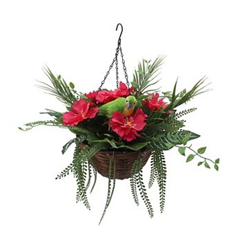 Celebrate Together™ Summer Tropical Botanicals Artificial Hanging Basket