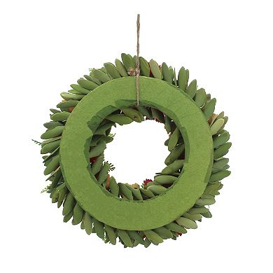 Celebrate Together™ Summer Tropical Botanicals Wood Curl Wreath