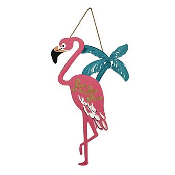 Celebrate Together™ Summer Fun in the Sun Flamingo Wall Decor