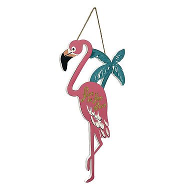 Celebrate Together™ Summer Fun in the Sun Flamingo Wall Decor