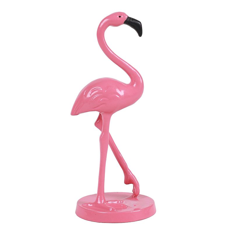 Celebrate Together™ Summer Painted Metal Flamingo Outdoor Decor, Multi