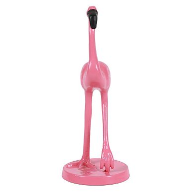 Celebrate Together™ Summer Painted Metal Flamingo Outdoor Decor