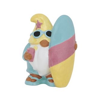 Celebrate Together™ Summer Ceramic Surfer Gnome Outdoor Decor