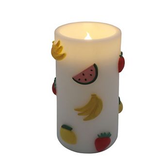 Celebrate Together™ Summer Fruit LED Flameless Pillar Candle
