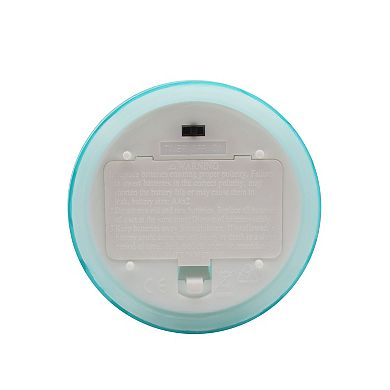 Celebrate Together Summer Floral Glass LED Flameless Candle
