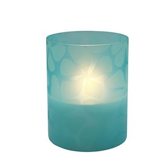 Celebrate Together™ Summer Floral Glass LED Flameless Candle
