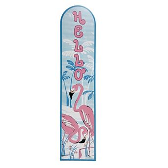 Celebrate Together™ Summer Hello Flamingo Porch Leaner Floor Decor