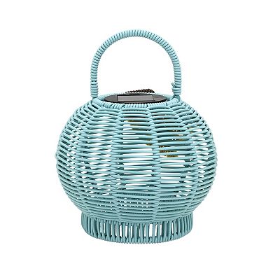 Celebrate Together Summer Wicker Fruit Solar Lantern Outdoor Decor