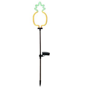 Celebrate Together™ Summer Solar Neon Pineapple Garden Stake Outdoor Decor